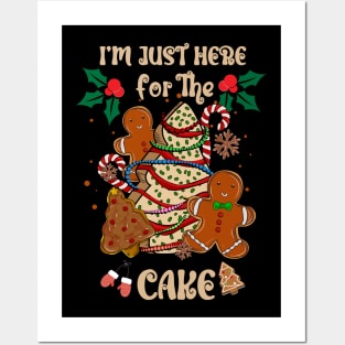 Christmas Tree Cake Posters and Art